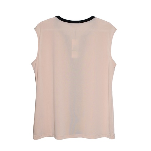 NWT Calvin Klein Blush Coloured Short Sleeve Top - Picture 4 of 5